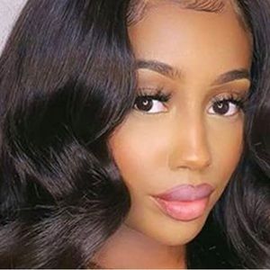 Gluess human hair wig